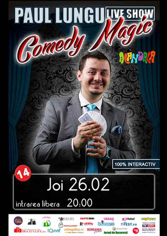 26.02 - Comedy Magic - live show